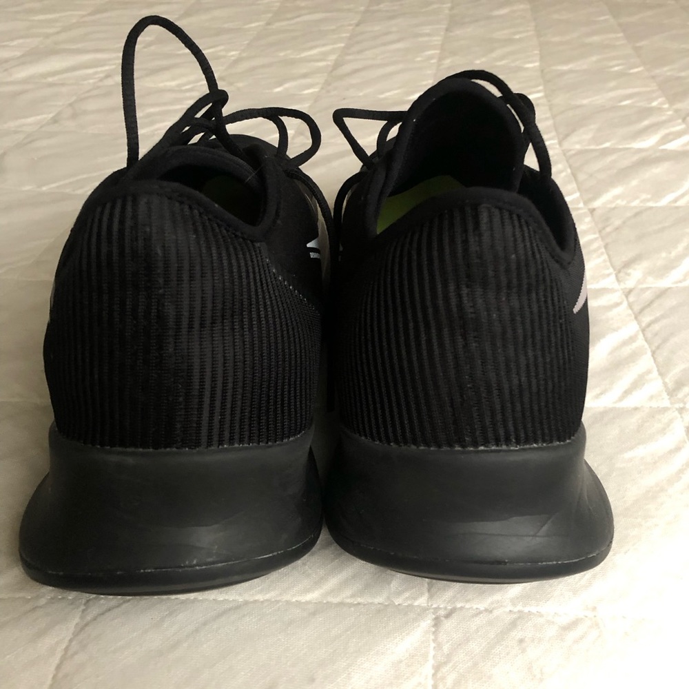 Nike Black and White Zoom Athletic Shoes - Picture 5 of 7